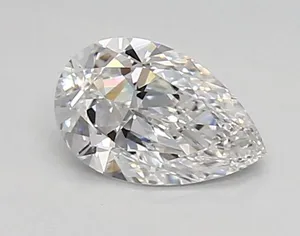 0.52ct PEAR D IF Lab diamond