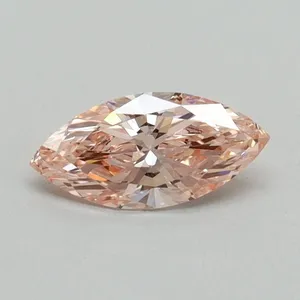 0.44ct MARQUISE Fancy Intense Pink VVS2 Coloured Lab diamond