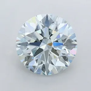 1.07ct ROUND Fancy Blue VVS2 Coloured Lab diamond