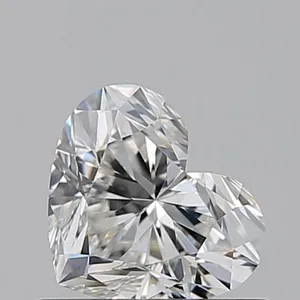 0.6ct HEART H SI1 Natural diamond