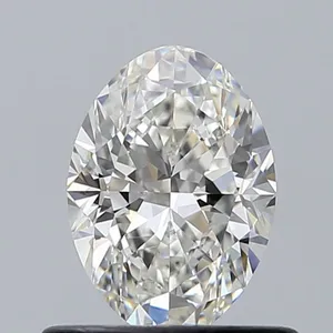 0.6ct OVAL H VVS2 Natural diamond