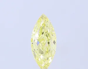 1ct MARQUISE Fancy Yellow VS1 Coloured Lab diamond