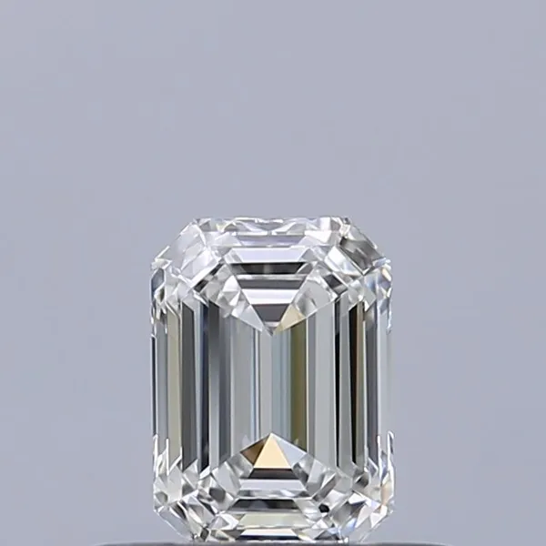 0.38ct EMERALD E IF Natural diamond