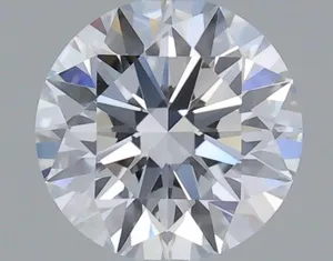 0.39ct ROUND E VVS2 Lab diamond