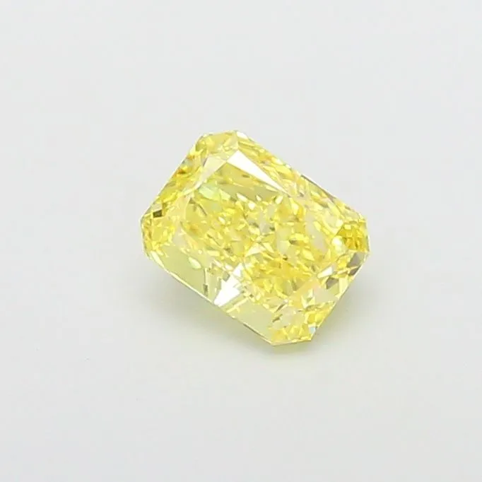 1.08ct RADIANT Fancy Intense Yellow VS1 Coloured Lab diamond