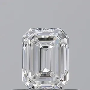 0.5ct EMERALD F VS2 Natural diamond