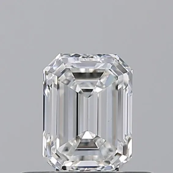 0.5ct EMERALD F VS2 Natural diamond