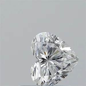 0.7ct HEART D VS2 Natural diamond