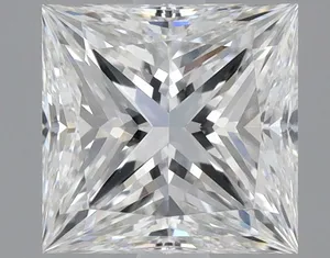 1.02ct PRINCESS F VVS2 Natural diamond