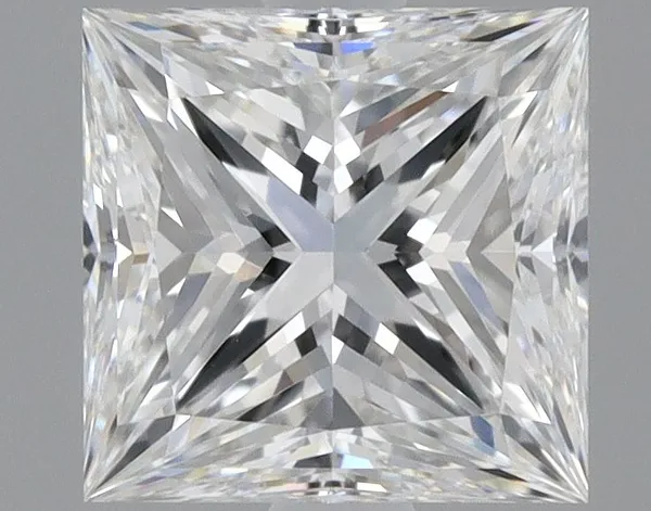1.02ct PRINCESS F VVS2 Natural diamond