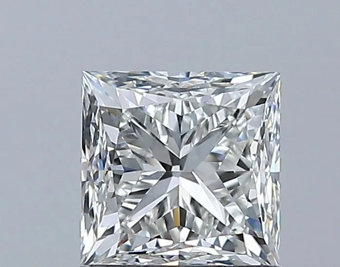 1.00ct PRINCESS H VVS2 Natural diamond