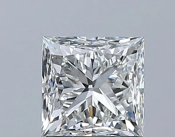 1ct PRINCESS H VVS2 Natural diamond