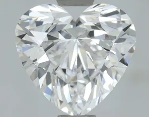 1.02ct HEART D VS1 Lab diamond