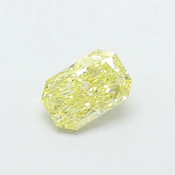 1.01ct RADIANT Fancy Intense Yellow VVS2 Coloured Lab diamond