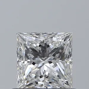 0.6ct PRINCESS F SI1 Natural diamond