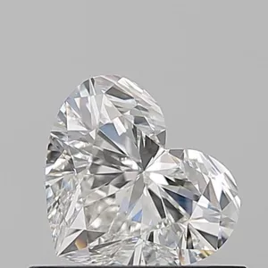 0.59ct HEART G VS1 Natural diamond