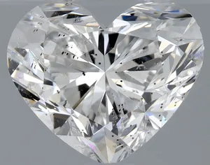 0.8ct HEART E SI2 Natural diamond
