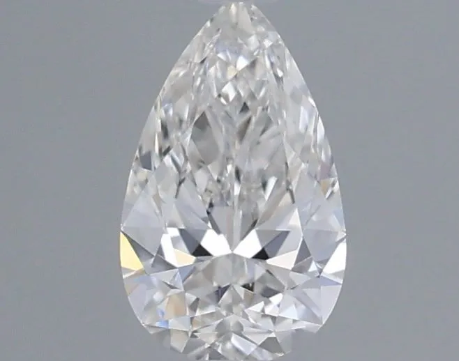 0.33ct PEAR F VVS2 Natural diamond