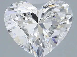 0.62ct HEART D VVS2 Lab diamond