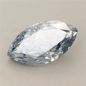 1.13ct MARQUISE Fancy Light Blue IF Coloured Lab diamond