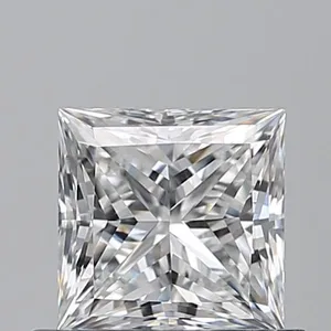 0.71ct PRINCESS E VS2 Natural diamond