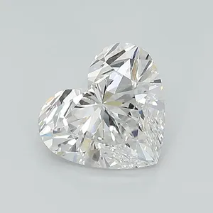 1.08ct HEART D VVS2 Lab diamond