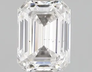 0.7ct EMERALD E SI1 Natural diamond