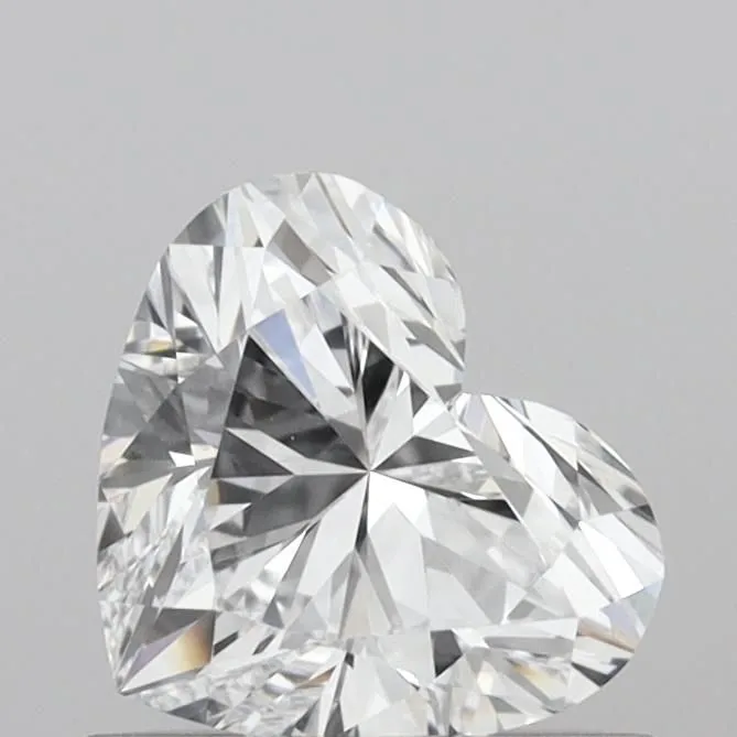 0.70ct HEART D VVS2 Natural diamond