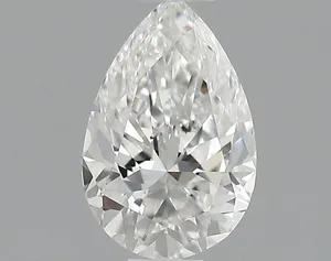 0.5ct PEAR F VS2 Natural diamond