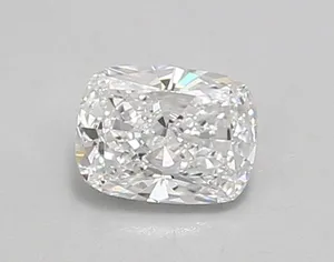 0.66ct CUSHION D VVS2 Lab diamond