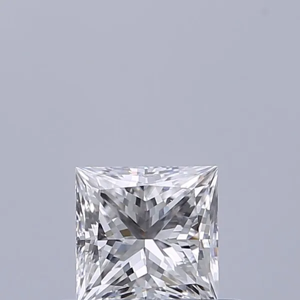 0.4ct PRINCESS D VVS1 Natural diamond