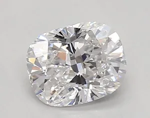 0.69ct CUSHION D VVS2 Lab diamond