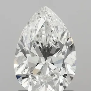 1ct PEAR F SI2 Natural diamond
