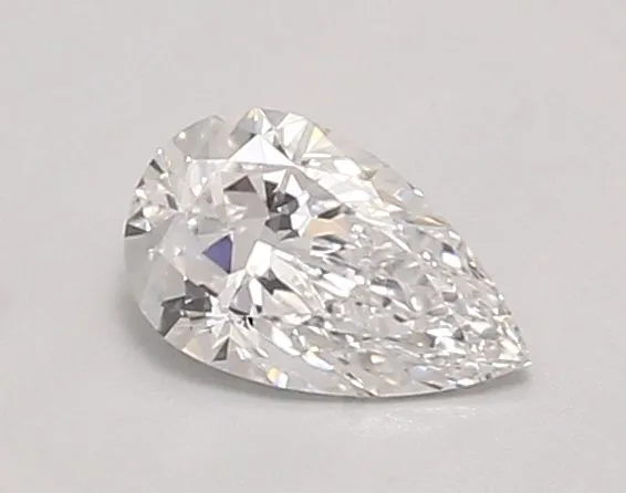 0.67ct PEAR D VVS2 Lab diamond