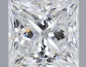 0.86ct PRINCESS G VVS2 Natural diamond