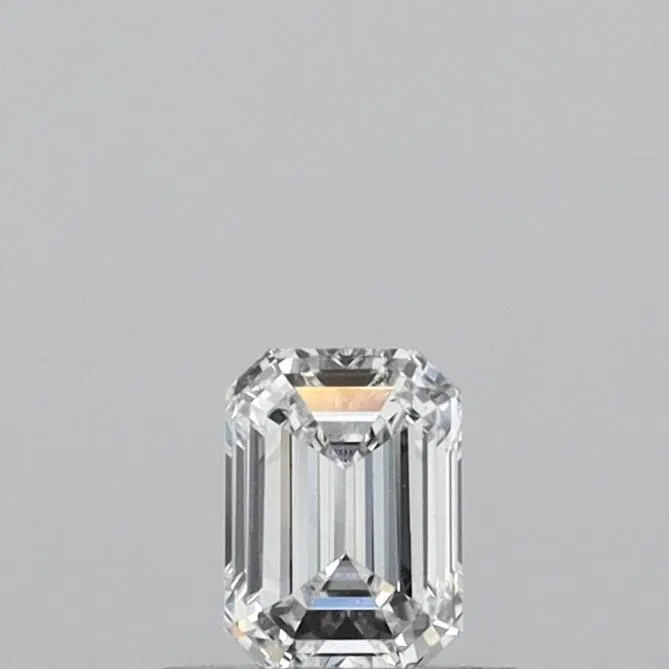 0.53ct EMERALD D SI1 Lab Grown diamond