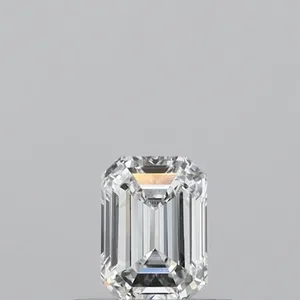 0.53ct EMERALD D SI1 Lab diamond
