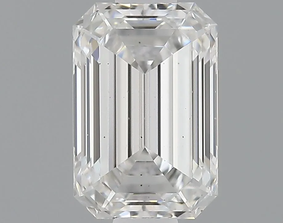 0.71ct EMERALD F VS2 Lab Grown diamond