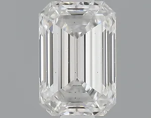 0.71ct EMERALD F VS2 Lab diamond