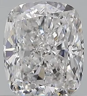 0.5ct CUSHION D SI1 Natural diamond