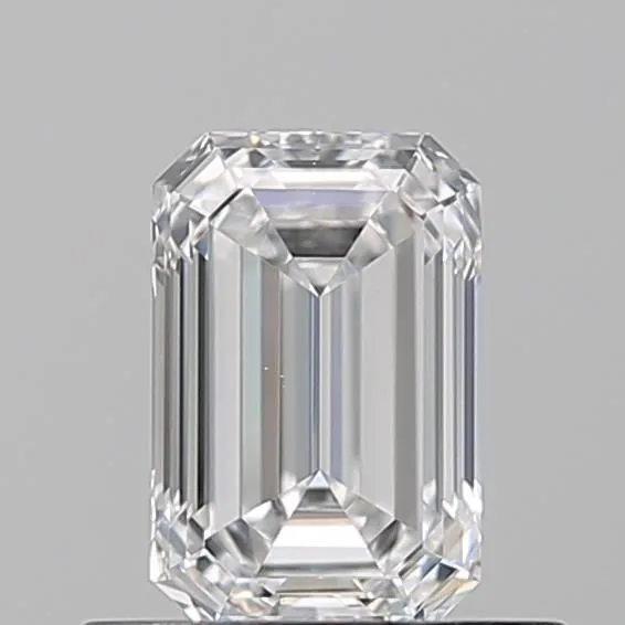 0.53ct EMERALD D VS1 Natural diamond