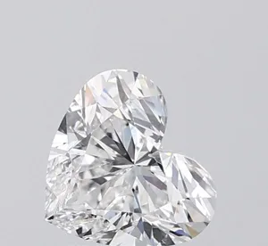 1ct HEART F SI1 Natural diamond