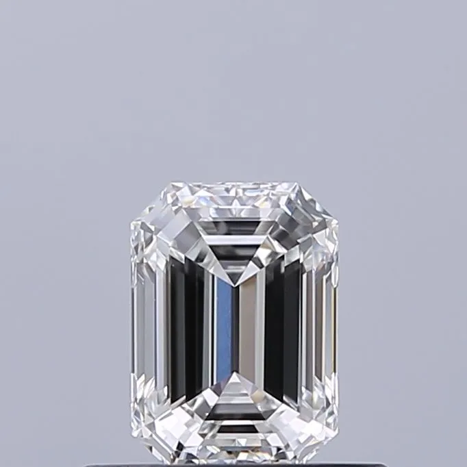 0.50ct EMERALD F VS1 Natural diamond