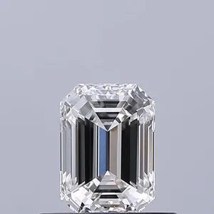 0.5ct EMERALD F VS1 Natural diamond