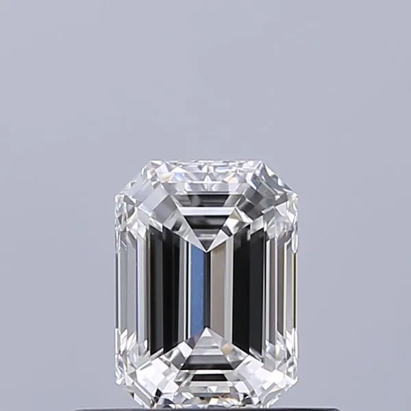 0.5ct EMERALD F VS1 Natural diamond
