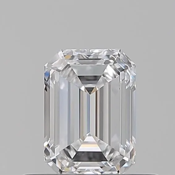 0.51ct EMERALD D VVS2 Natural diamond