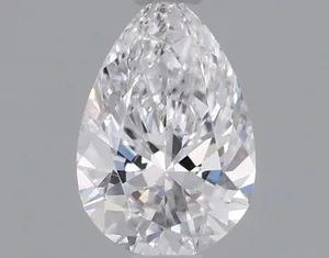 0.49ct PEAR D VVS2 Lab diamond