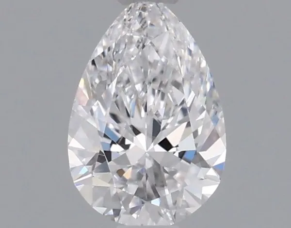 0.49ct PEAR D VVS2 Lab diamond