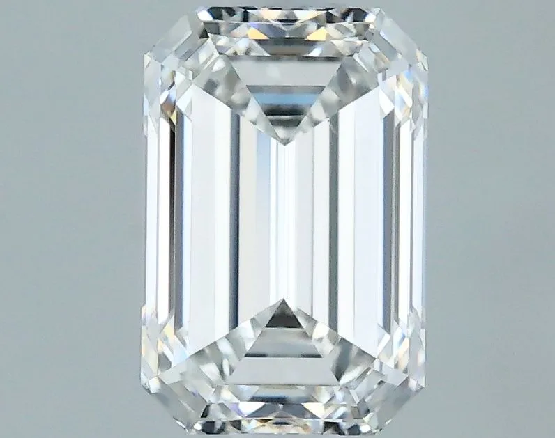 0.77ct EMERALD F VS1 Natural diamond