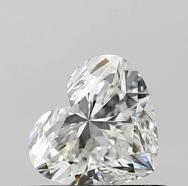 0.53ct HEART F VS2 Natural diamond